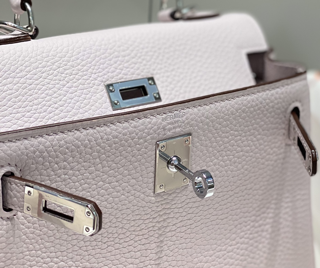 [TOP] HERMES Mini Kelly 20cm - Two Colors - SHW - 711 Luxury