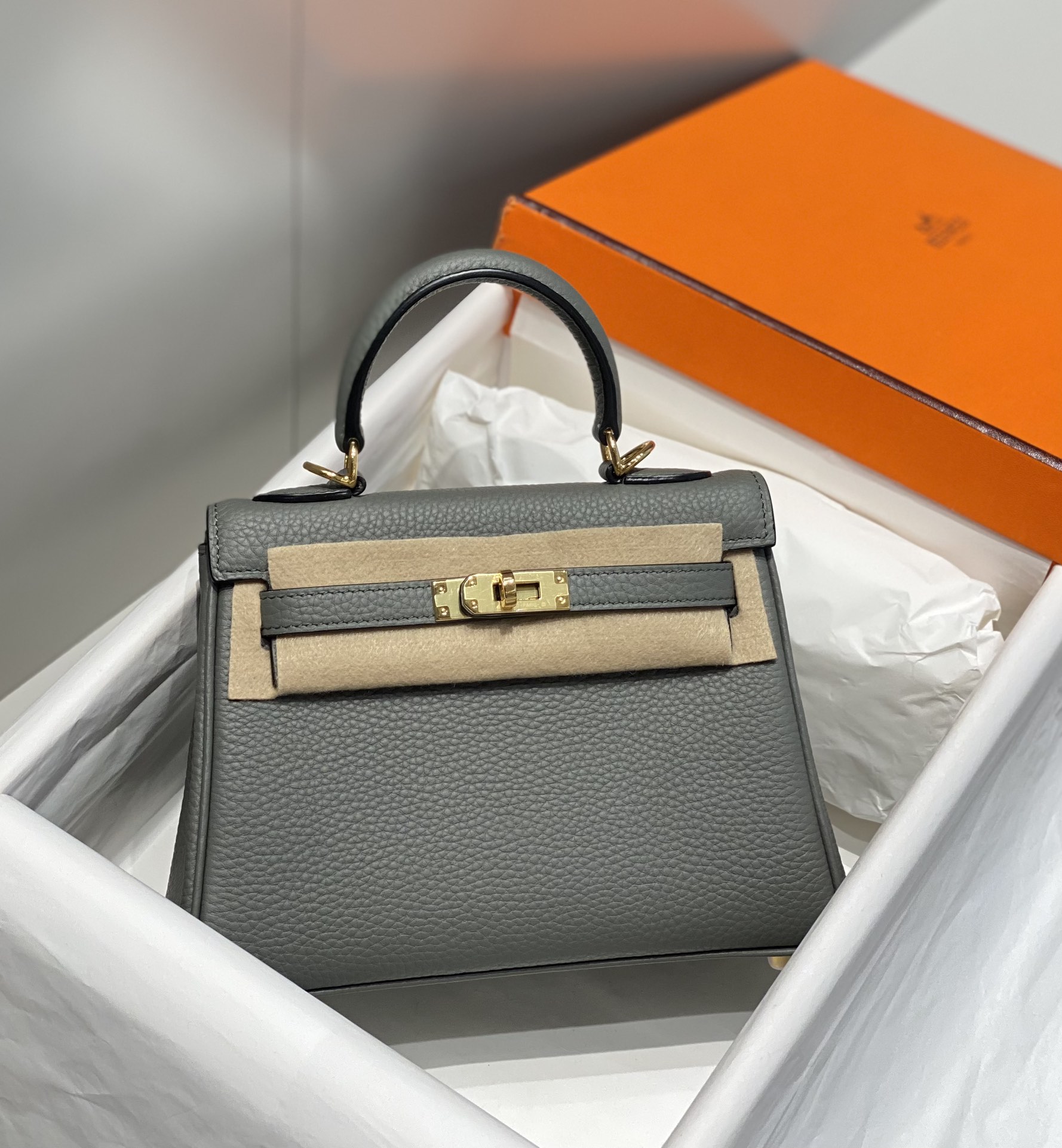 [TOP] HERMES Mini Kelly 20cm - Four Colors - GHW
