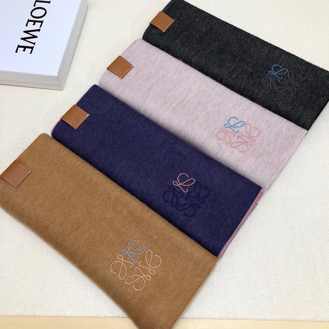 [TOP] LOEWE Gradient Scarf 35 x 180 cm - 4 Colors