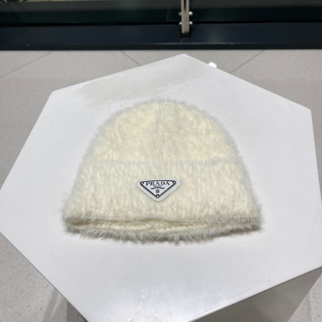 [TOP] PRADA Autumn And Winter Wool Cap - Six Colors