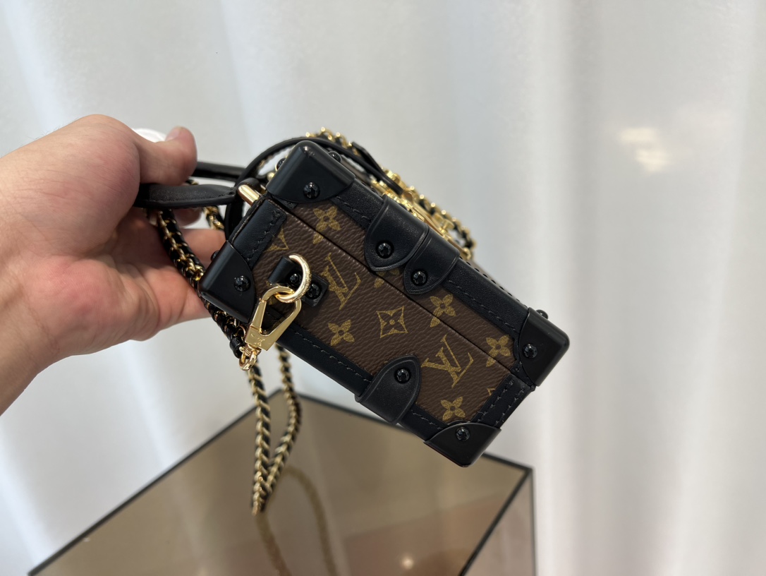 [TOP] Louis Vuitton LV  Petite Malle Capitale 20 x 12.5 x 6 cm-Brown