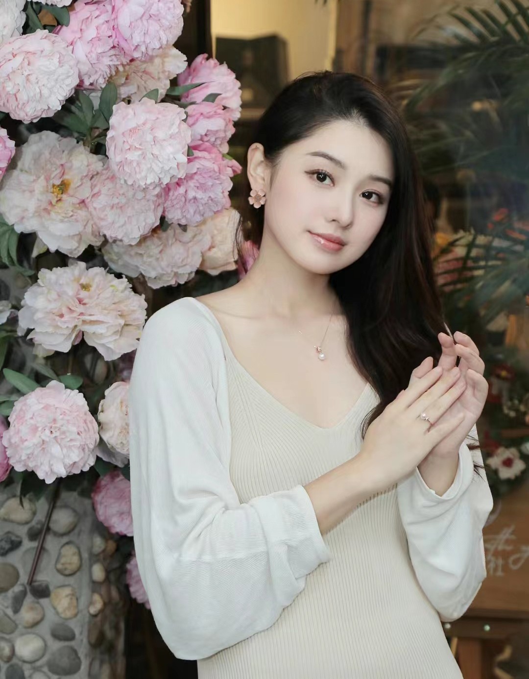 [TOP] CHANEL Flower Earrings