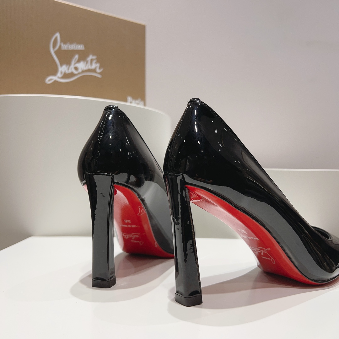 [TOP] Christian Louboutin Women's Banana Heel High Heels - 10cm