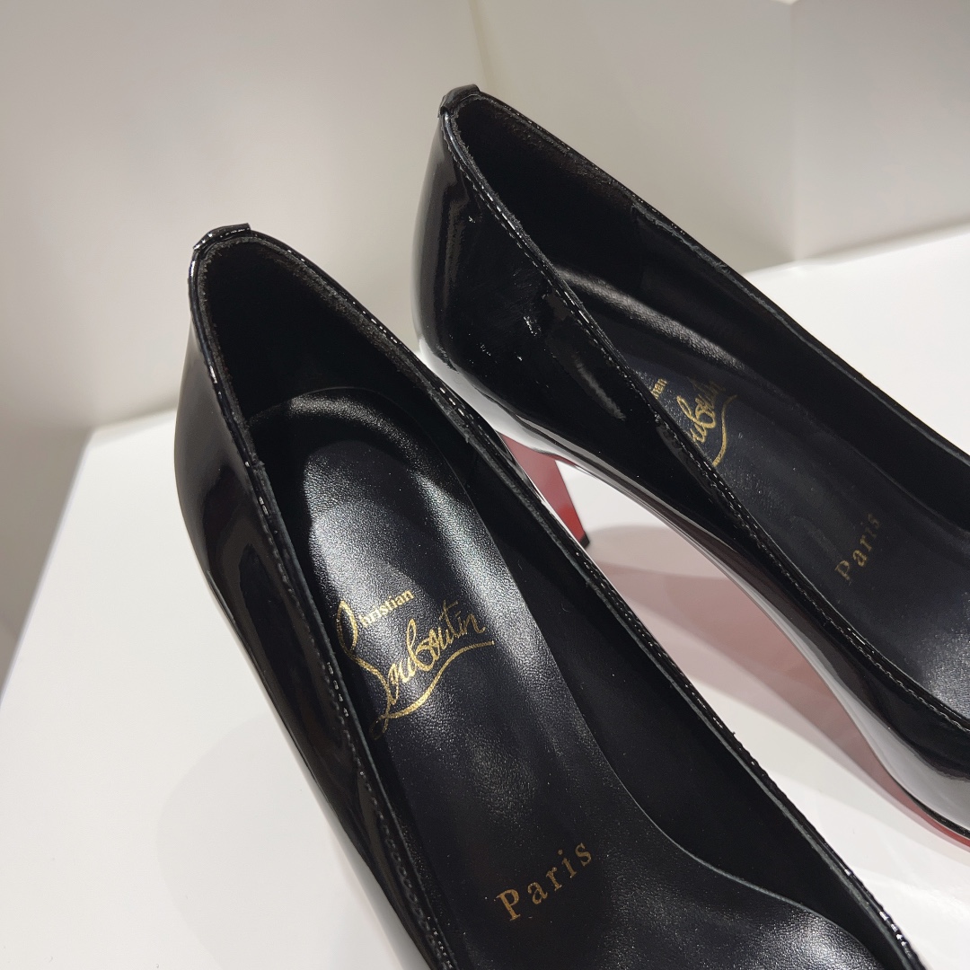 [TOP] Christian Louboutin Women's Banana Heel High Heels - 10cm