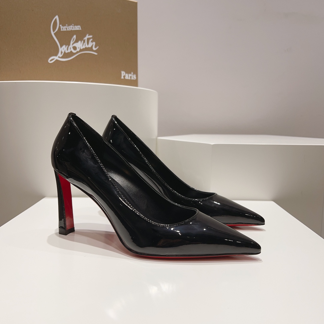 [TOP] Christian Louboutin Women's Banana Heel High Heels - 10cm