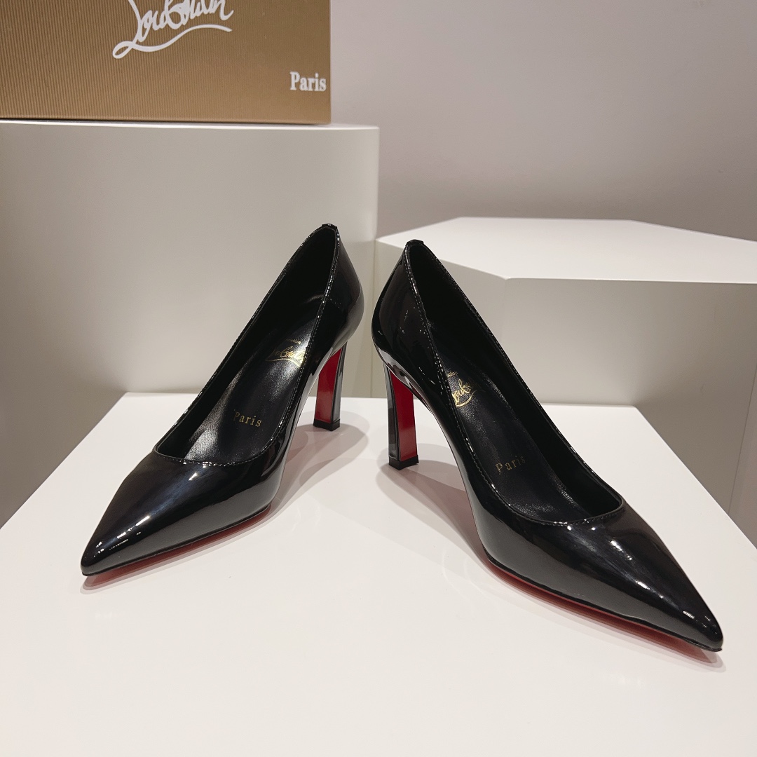 [TOP] Christian Louboutin Women's Banana Heel High Heels - 10cm