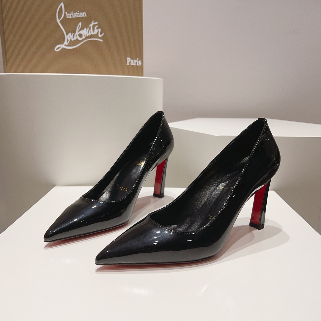 [TOP] Christian Louboutin Women's Banana Heel High Heels - 10cm