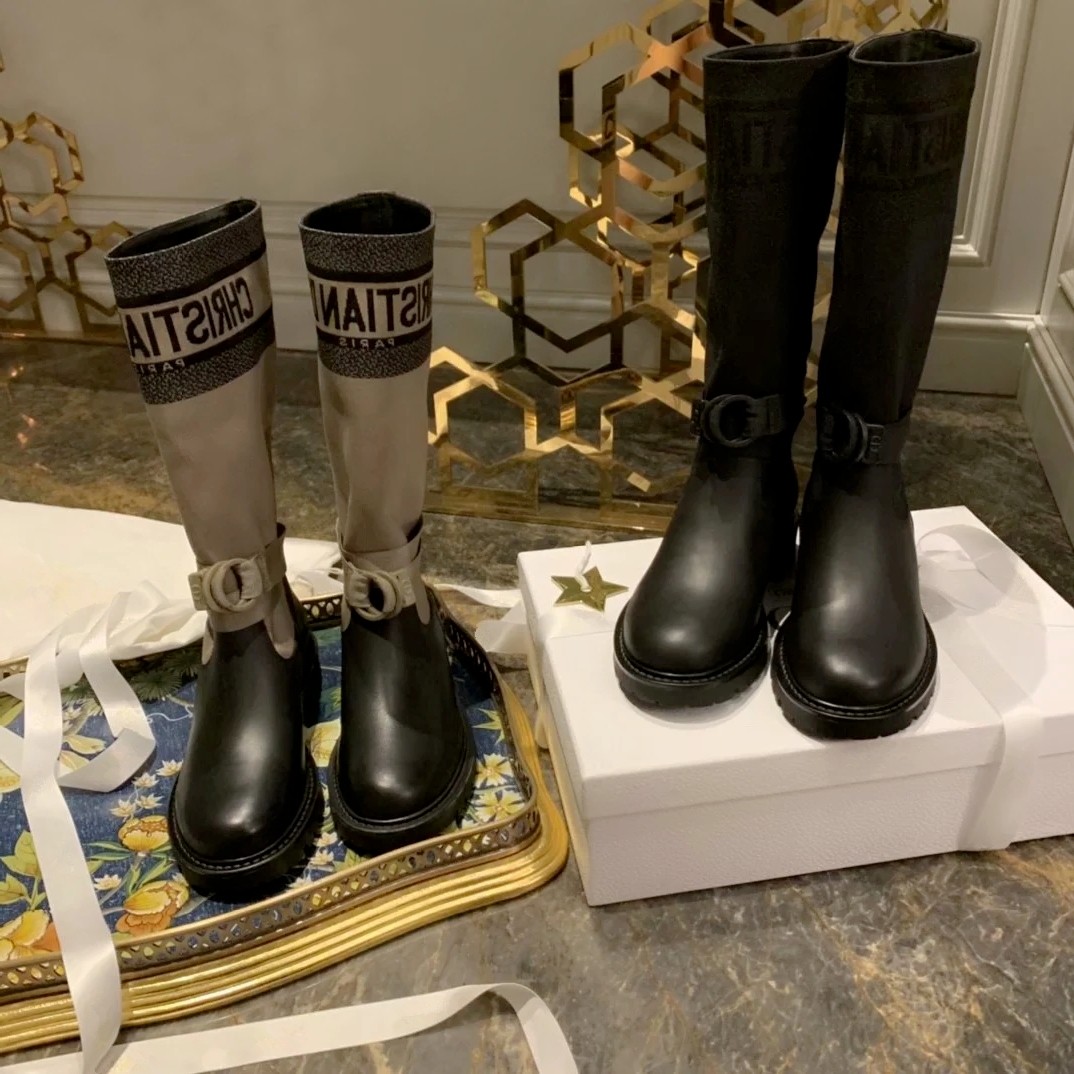 [TOP] Christian Dior Created With Black Technology Fabrics And Leather Leather - Two Colors