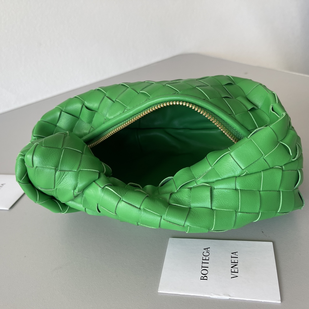 [TOP] Bottega Veneta BV Jodie Bag 2 Sizes- Green