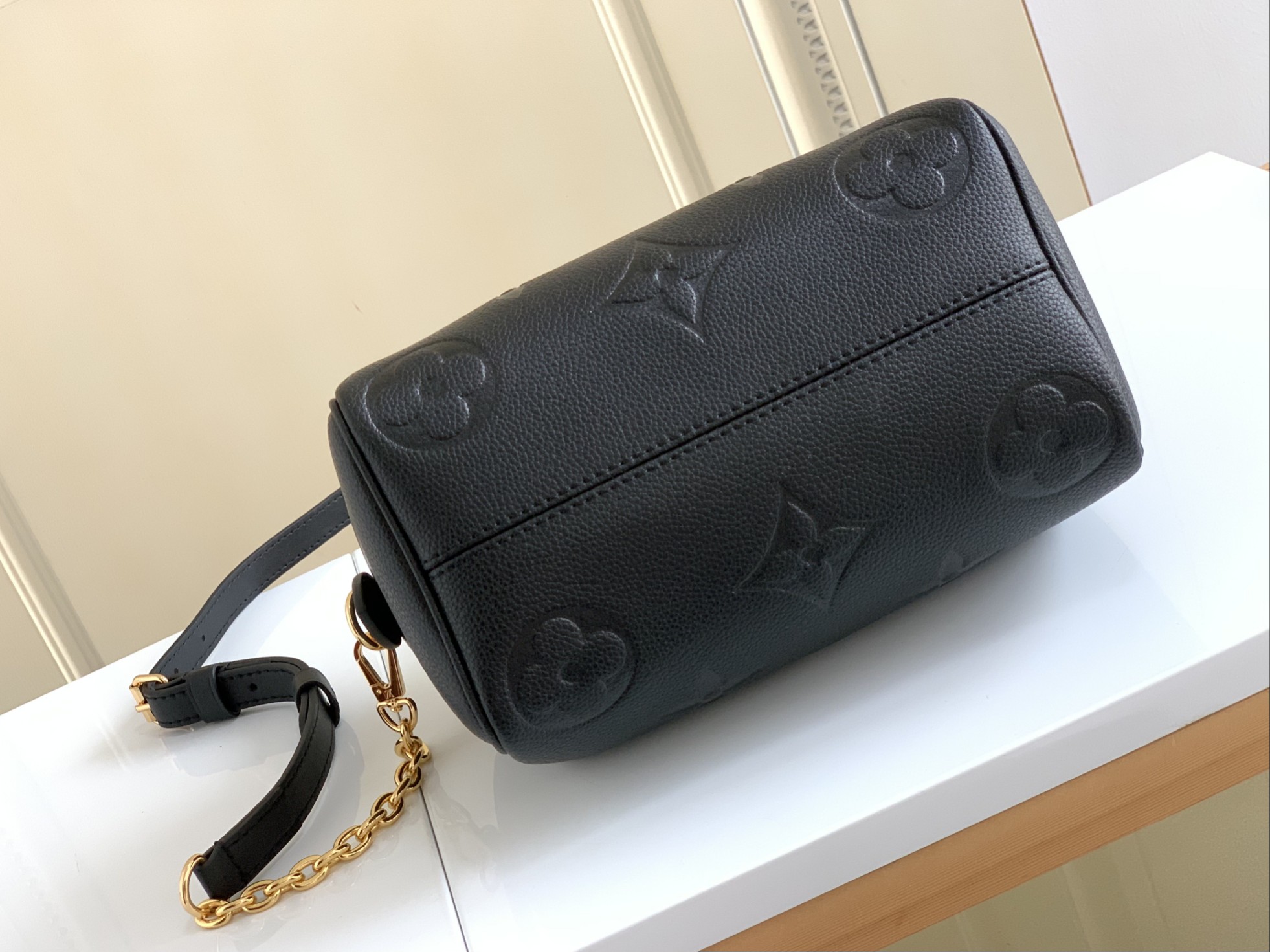 [TOP] Louis Vuitton LV Speedy Bandoulière 20 Bag 20.5 x 13.5 x 12 cm- Blue& Black