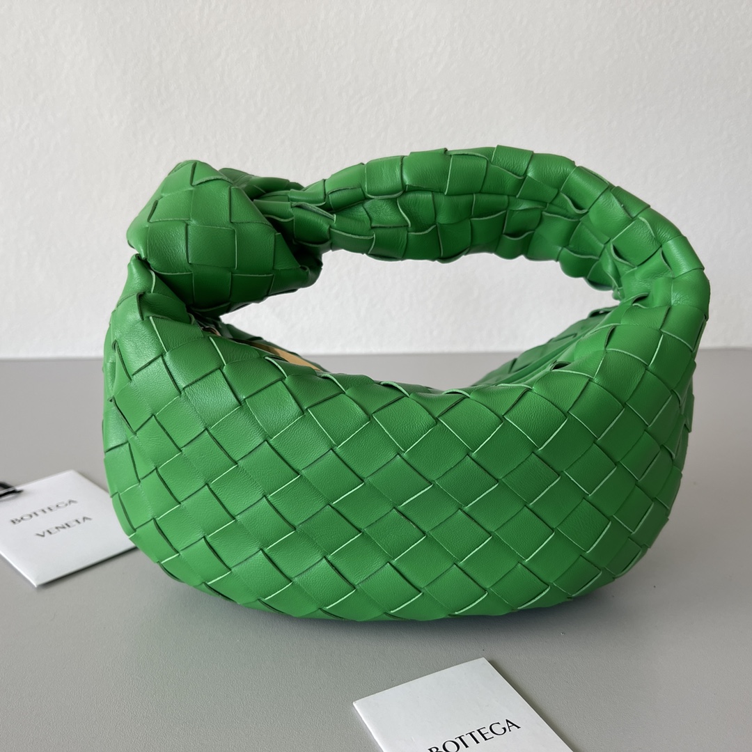 [TOP] Bottega Veneta BV Jodie Bag 2 Sizes- Green