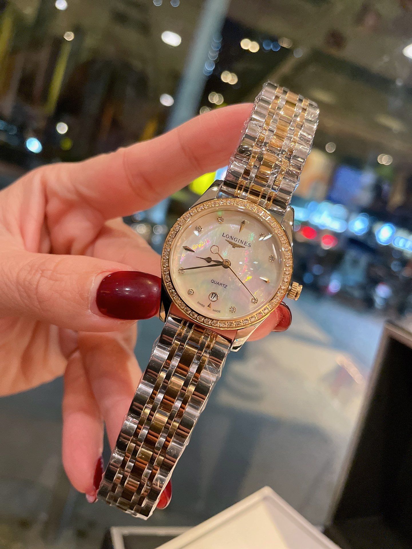 [TOP] LONGINES Conquest Classic Quartz Watch