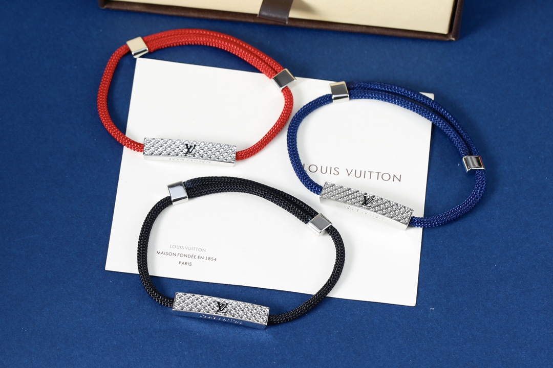 [TOP] Louis Vuitton LV Thin Circle Bracelet - 3 Colors