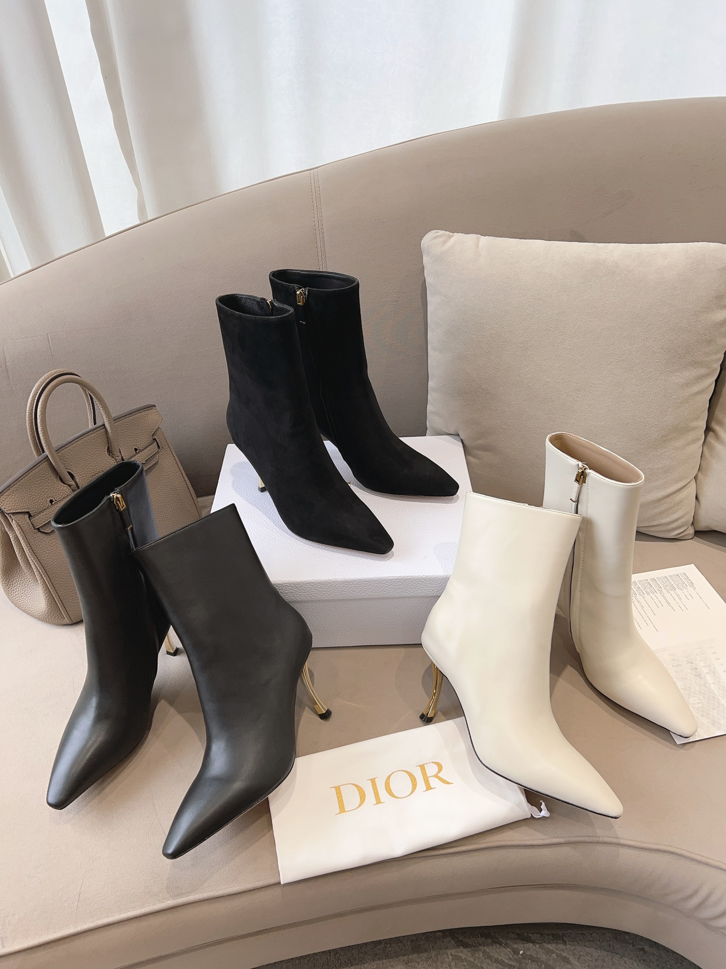 [TOP] Christian Dior Made With Imported Mixed Breed Sheep Carefully - 3 Colors - 8CM