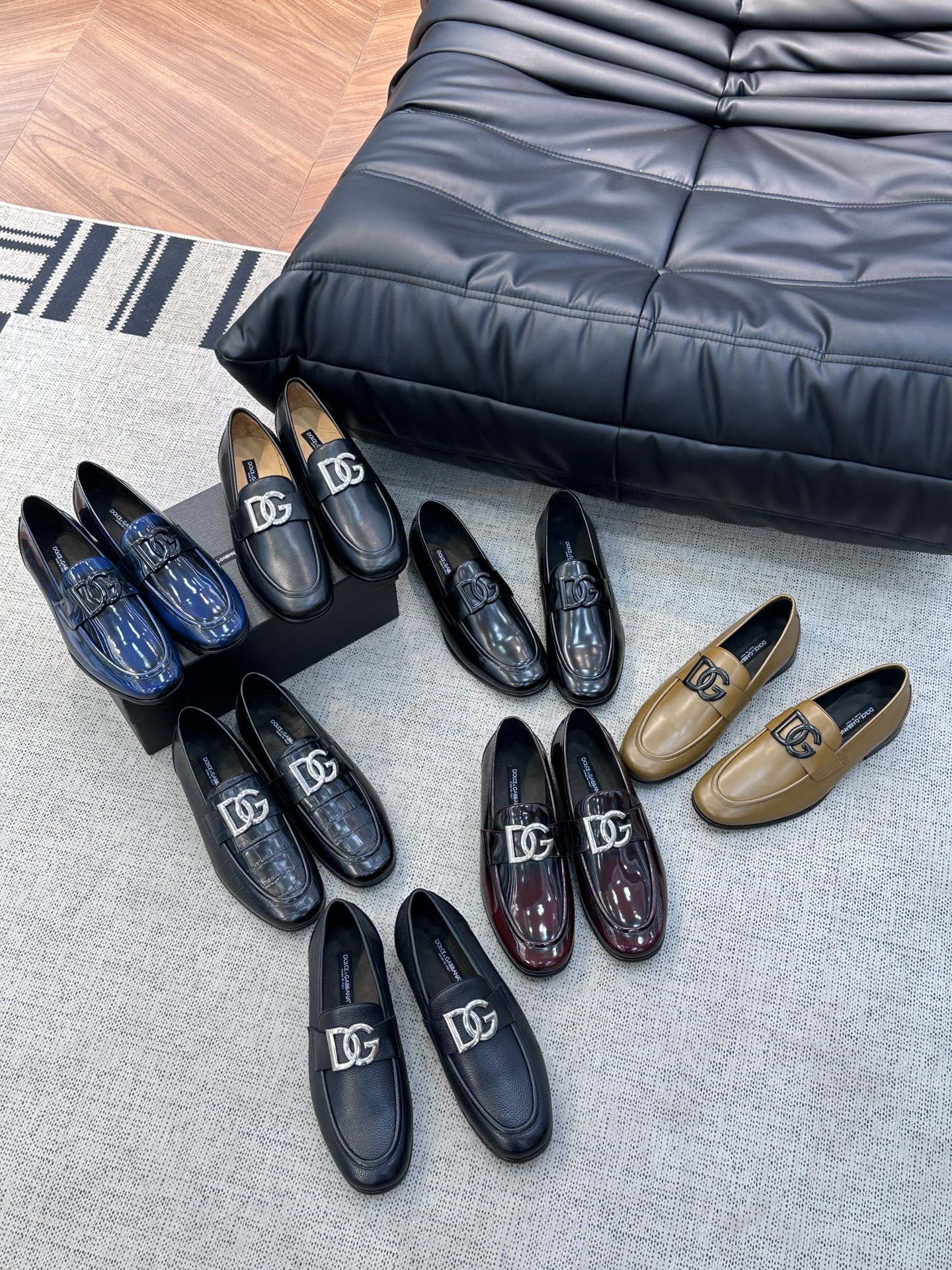 [TOP] Dolce & Gabbana D&G Men's Formal Shoes, Casual Leather Shoes - 3 Colors