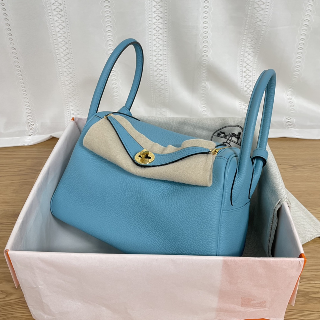 [TOP] HERMES H Wax Thread TC Cowhide Bag 26 CM - 4 Colors - GHW