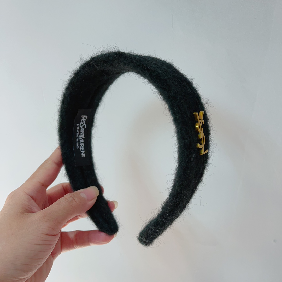 [TOP] Yves Saint Laurent YSL New Wool Headband - Three Colors
