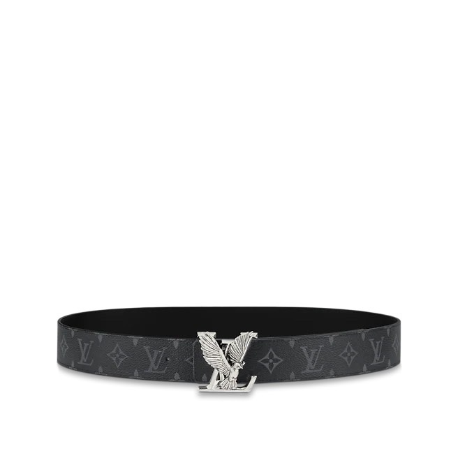 [TOP] Louis Vuitton LV Classic Belt - Black - 4CM
