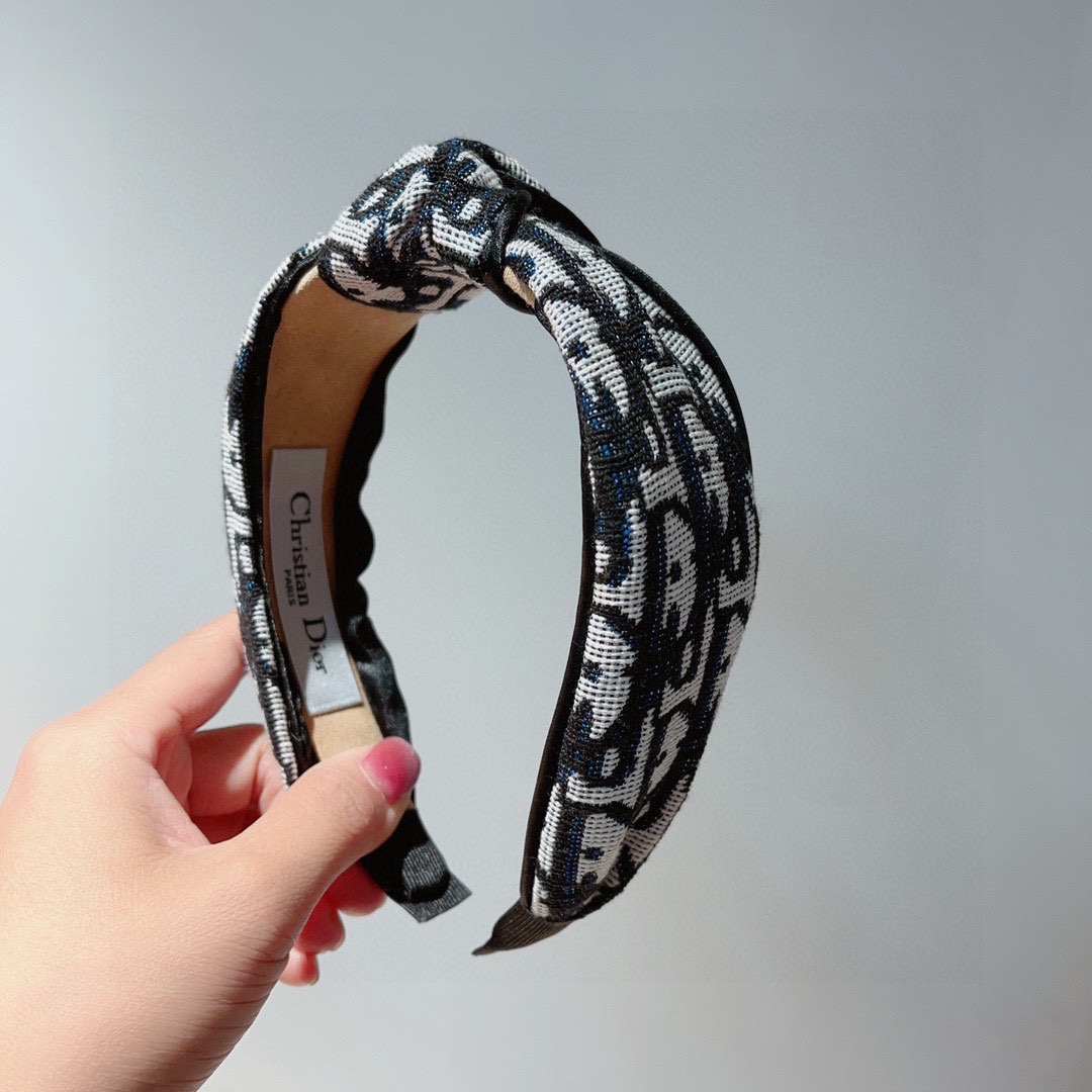 [TOP] Christian Dior New Hairband - 2 Colors