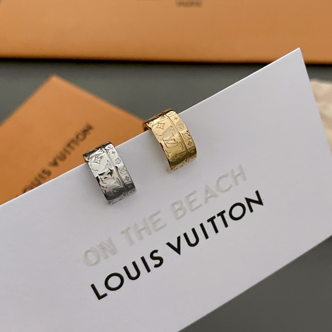 [TOP] Louis Vuitton LV Two-piece Set of Ear Cuffs