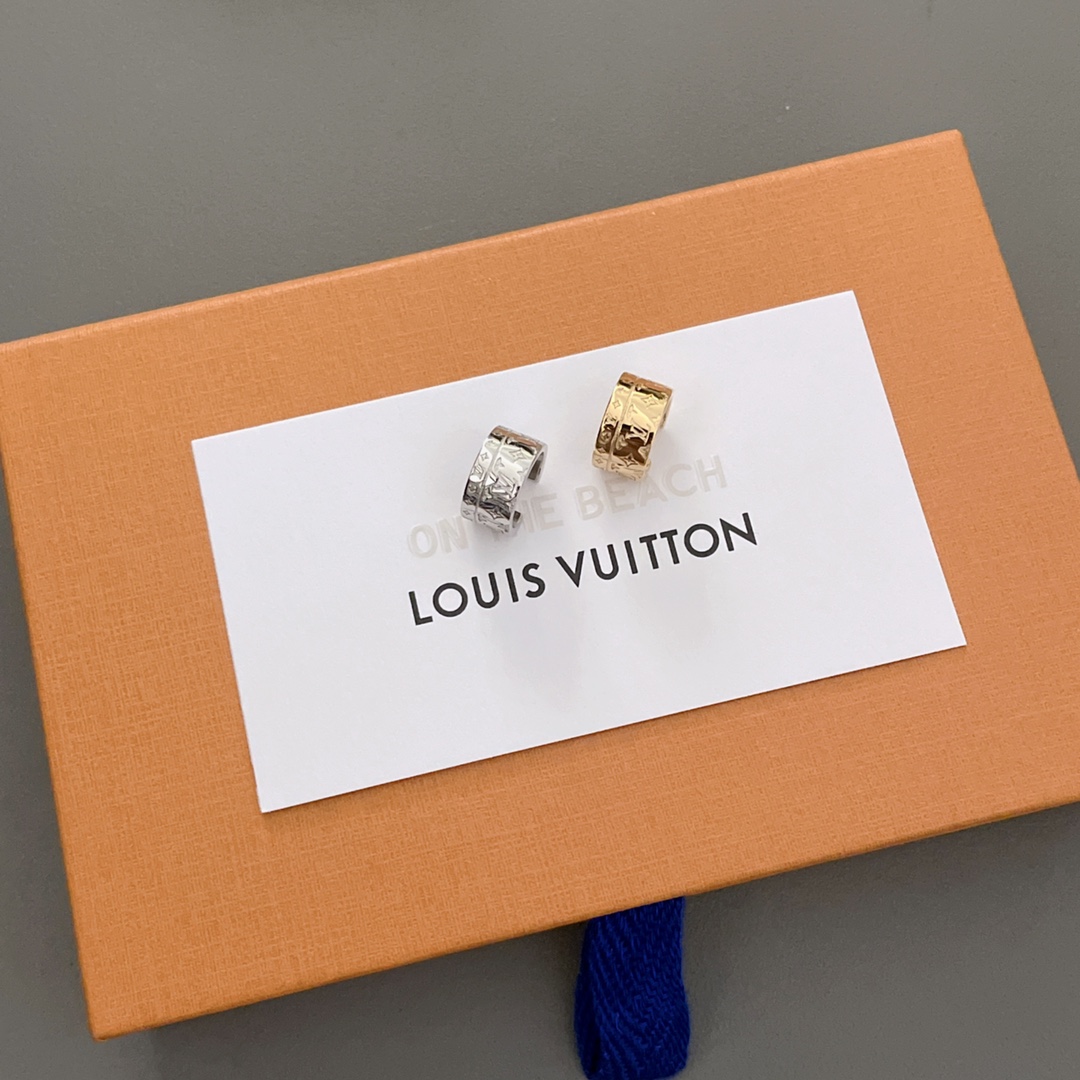 [TOP] Louis Vuitton LV Two-piece Set of Ear Cuffs