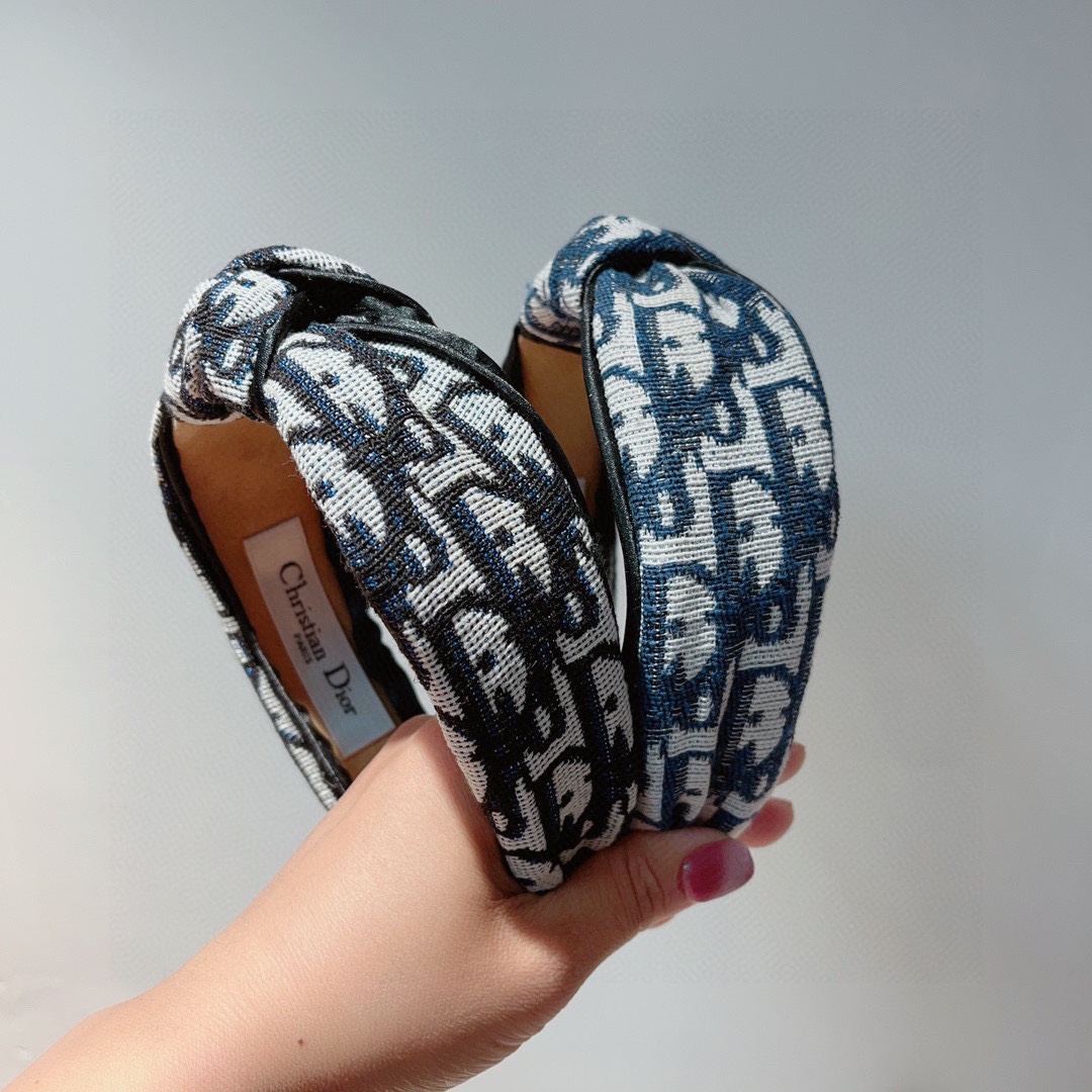 [TOP] Christian Dior New Hairband - 2 Colors