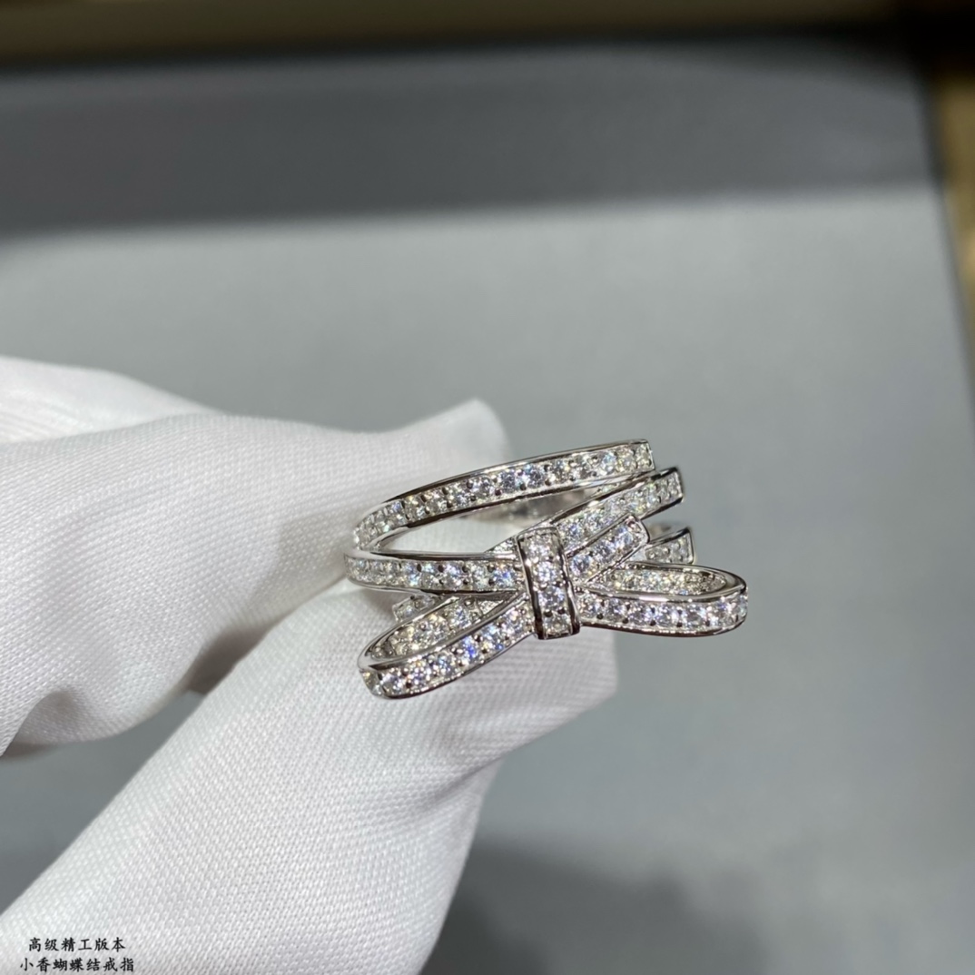 [TOP] CHANEL Bow Ring - 2 Styles