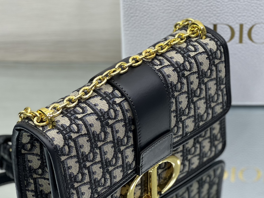 [Top] Christian Dior Original Single Chain Crossbody 30Montaigne Bag 25x15x8 cm