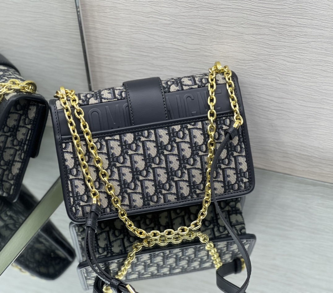 [Top] Christian Dior Original Single Chain Crossbody 30Montaigne Bag 25x15x8 cm
