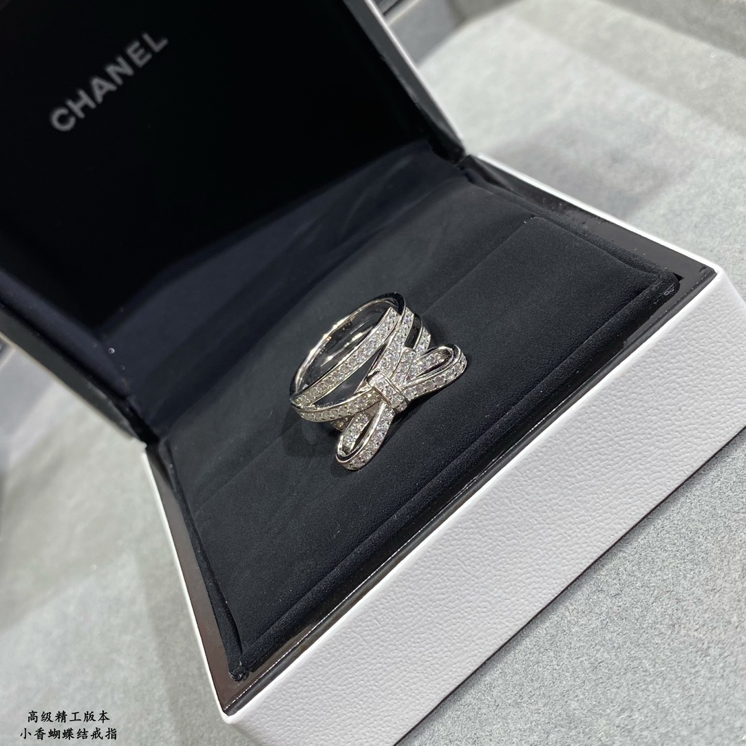 [TOP] CHANEL Bow Ring - 2 Styles