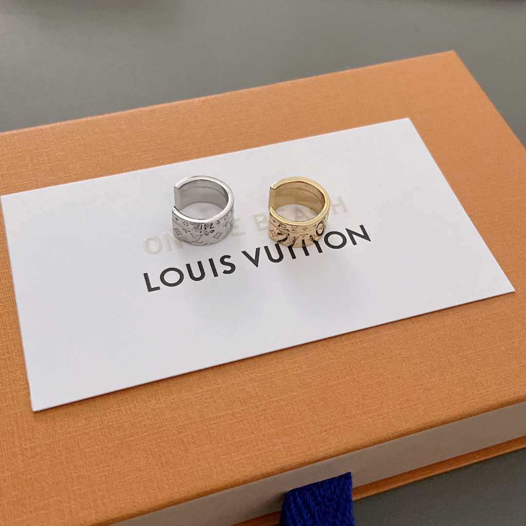 [TOP] Louis Vuitton LV Two-piece Set of Ear Cuffs