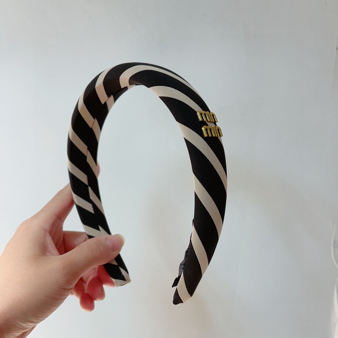 [TOP] Miu Miu The Latest Hairband - 3 Colors