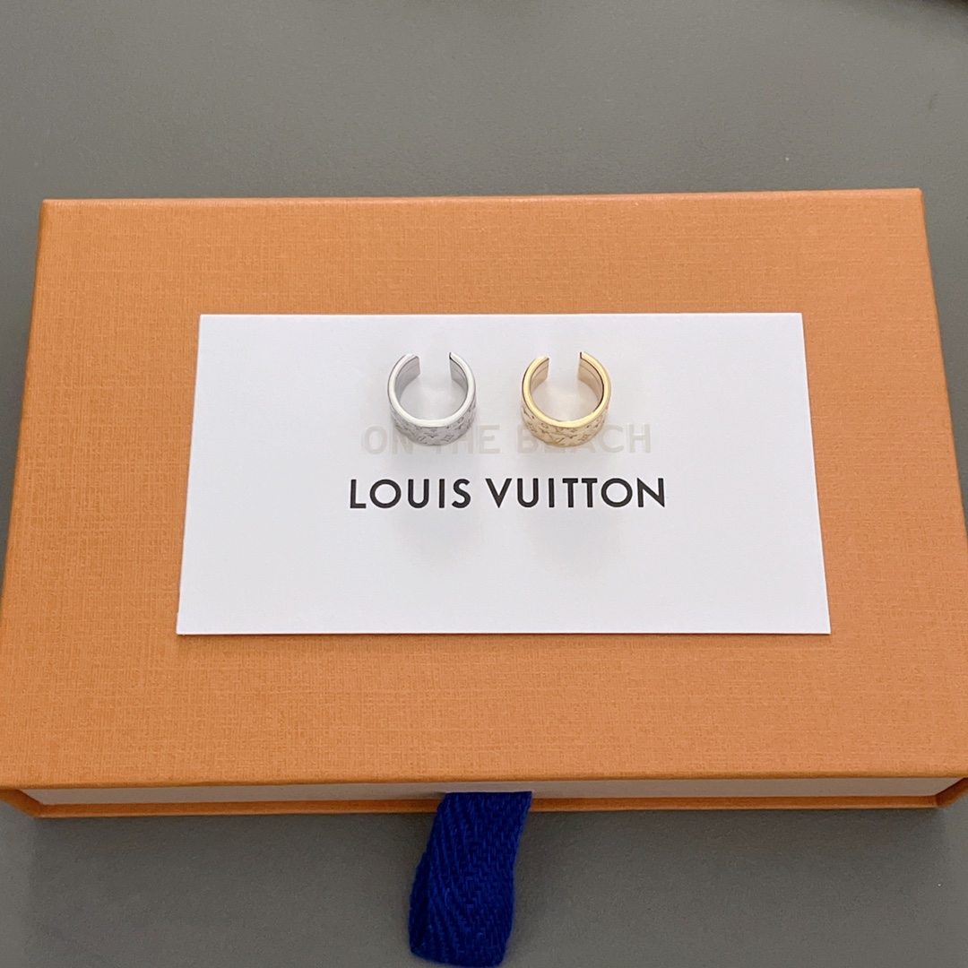 [TOP] Louis Vuitton LV Two-piece Set of Ear Cuffs