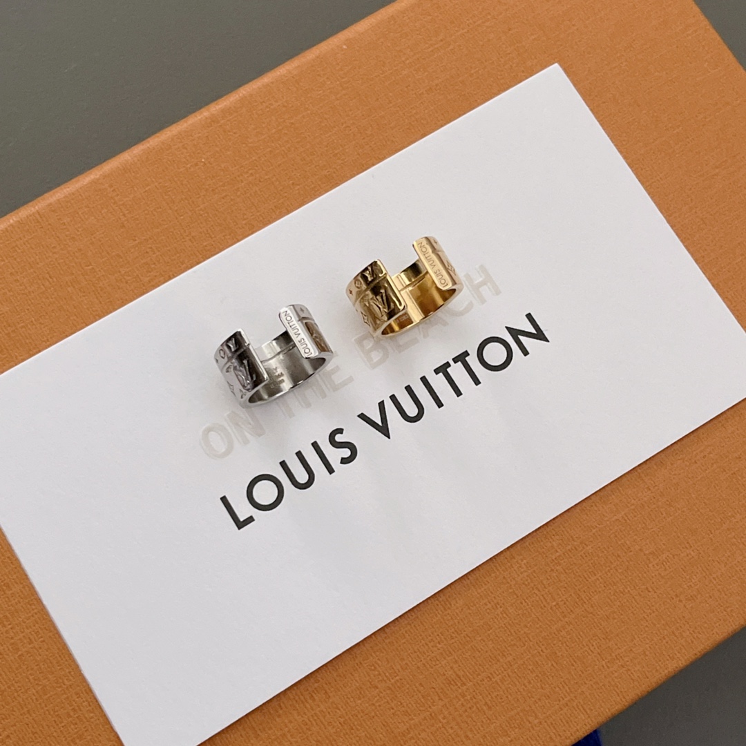 [TOP] Louis Vuitton LV Two-piece Set of Ear Cuffs