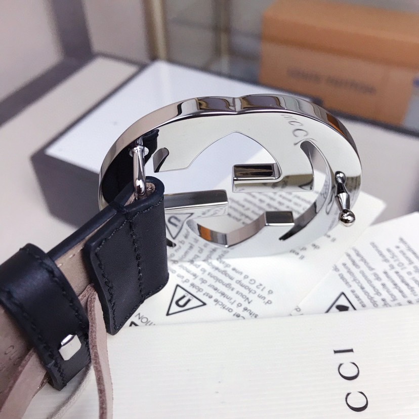 [TOP] GUCCI Red And Green Striped Woven Belt - Stripe