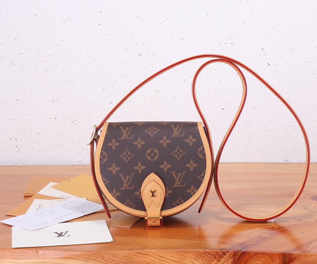 [TOP] Louis Vuitton LV TAMBOURIN Handbags Nicolas Ghesquière Bag  18 x 15 x 8 cm - Reverse Monogram