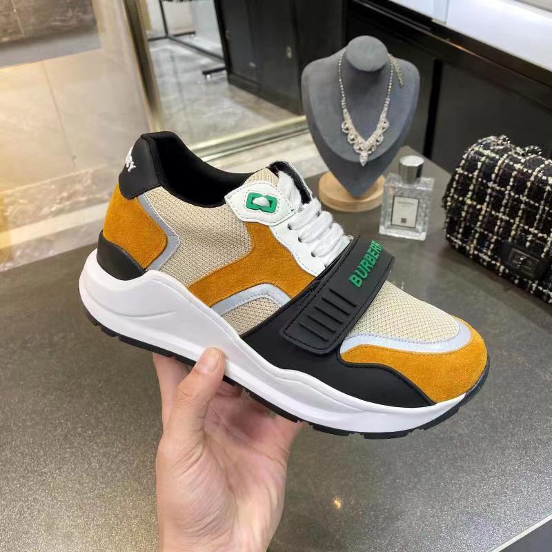 [TOP] BURBERRY Latest Thick Bottom Sports Shoes - Orange