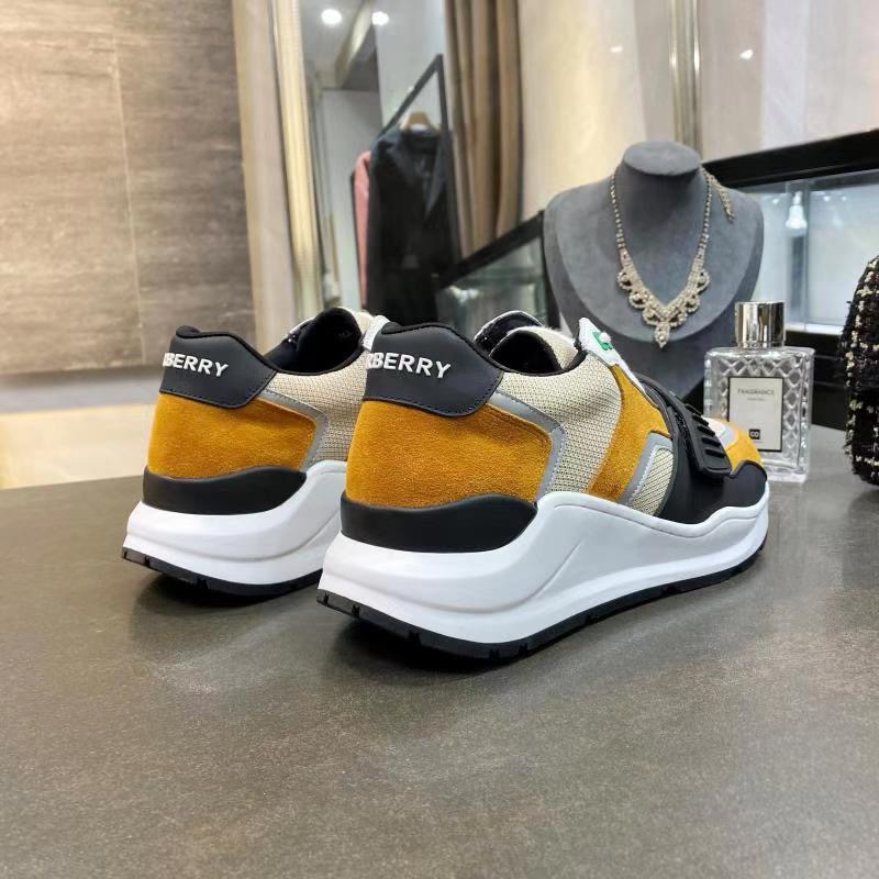 [TOP] BURBERRY Latest Thick Bottom Sports Shoes - Orange