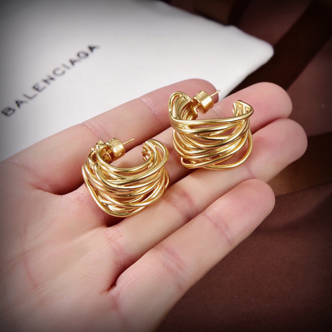 [TOP] BALENCIAGA Earrings - Gold