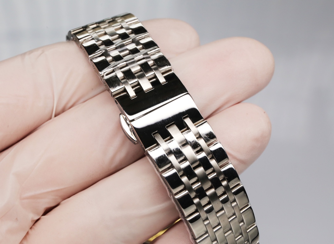 [TOP] OMEGA Sun Moon Star Series White Steel Watch- OMEGA