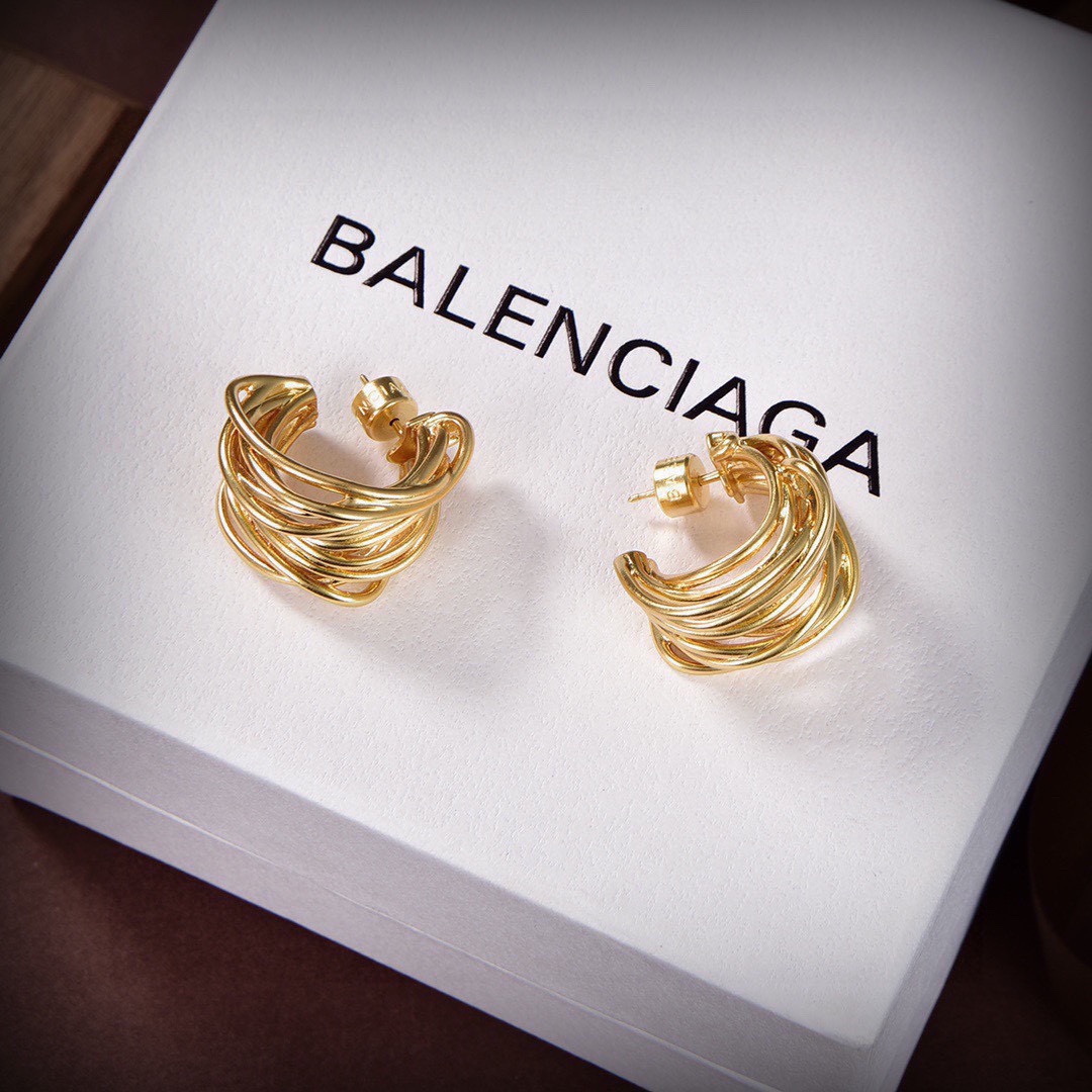 [TOP] BALENCIAGA Earrings - Gold