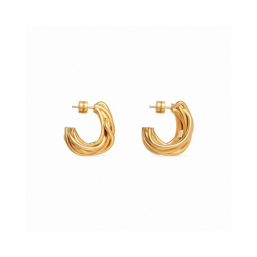 [TOP] BALENCIAGA Earrings - Gold