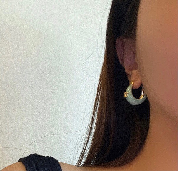 [TOP] CELINE Drip Oil Earrings - 2 Colors - 711 Luxury