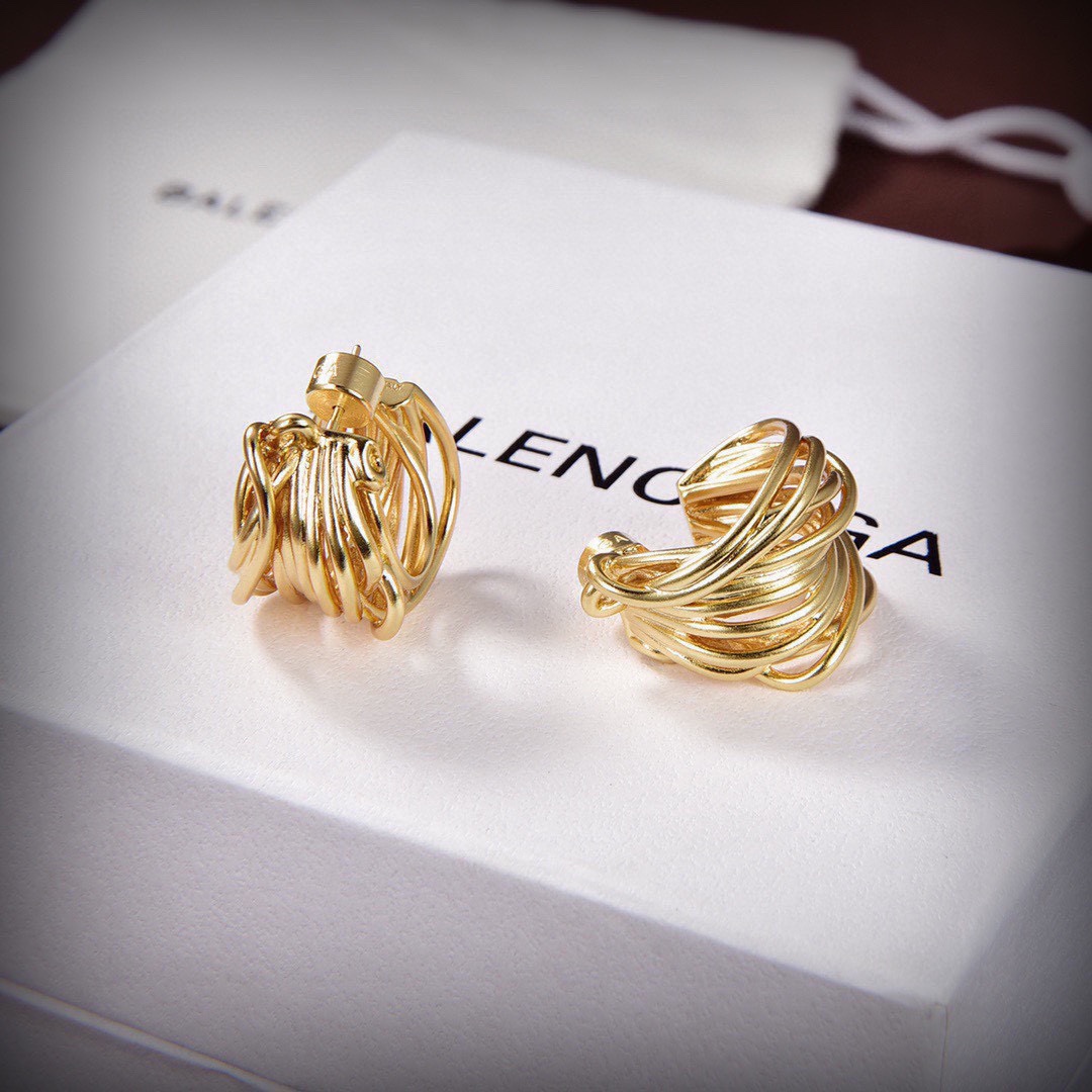 [TOP] BALENCIAGA Earrings - Gold