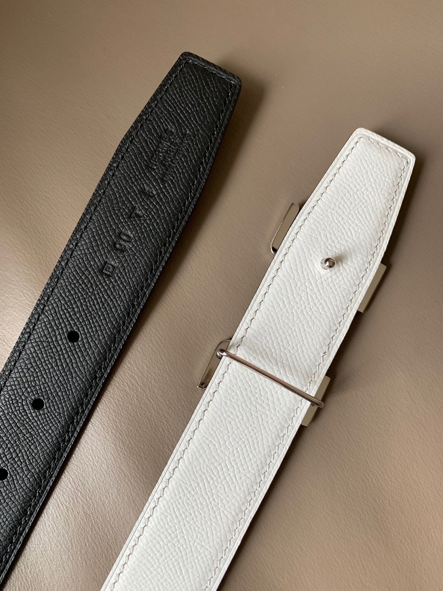 [TOP] HERMES Double Sided Waistband - 3.2CM