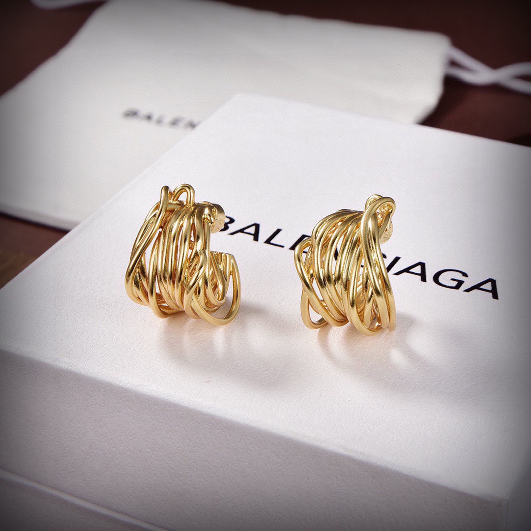 [TOP] BALENCIAGA Earrings - Gold