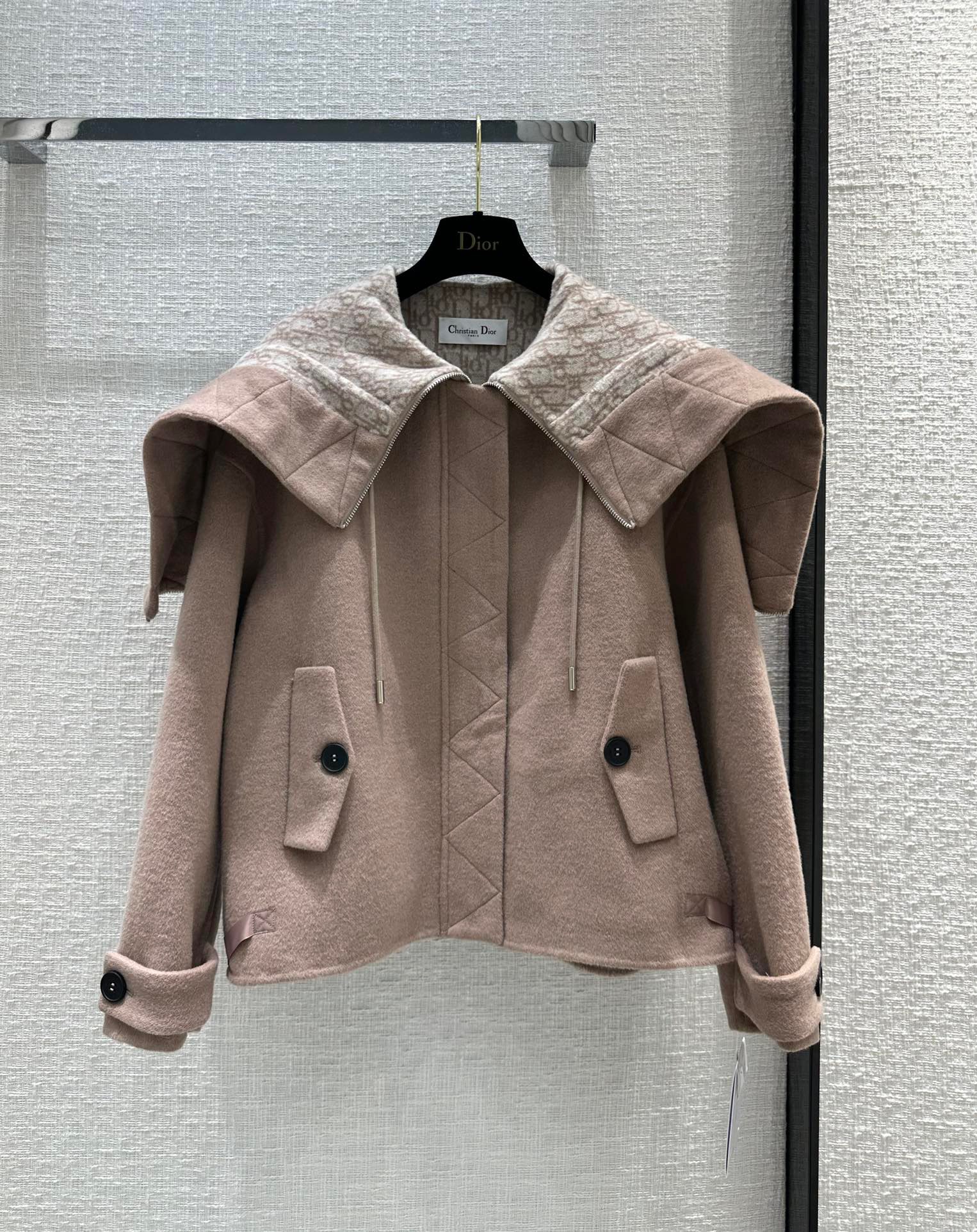 [TOP] Christian Dior Signature Double Face Wrap Coat - Collection   CD