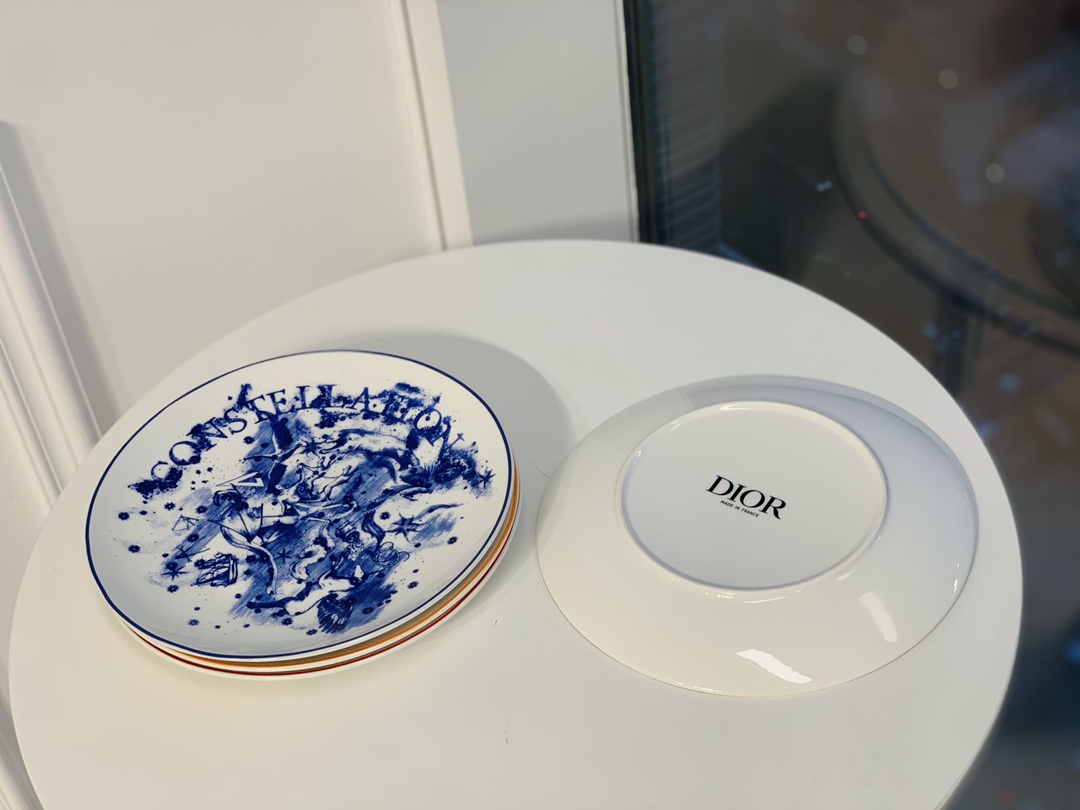 [TOP] Christian Dior One Box, Four Different Patterns Dinner Plates