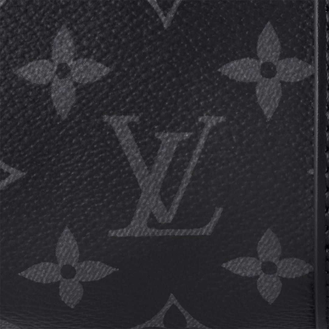 [TOP] Louis Vuitton LV Keepall 25 Handbag Monogram Eclipse Reverse Canvas Bag  25 x 15 x 11  cm-Black