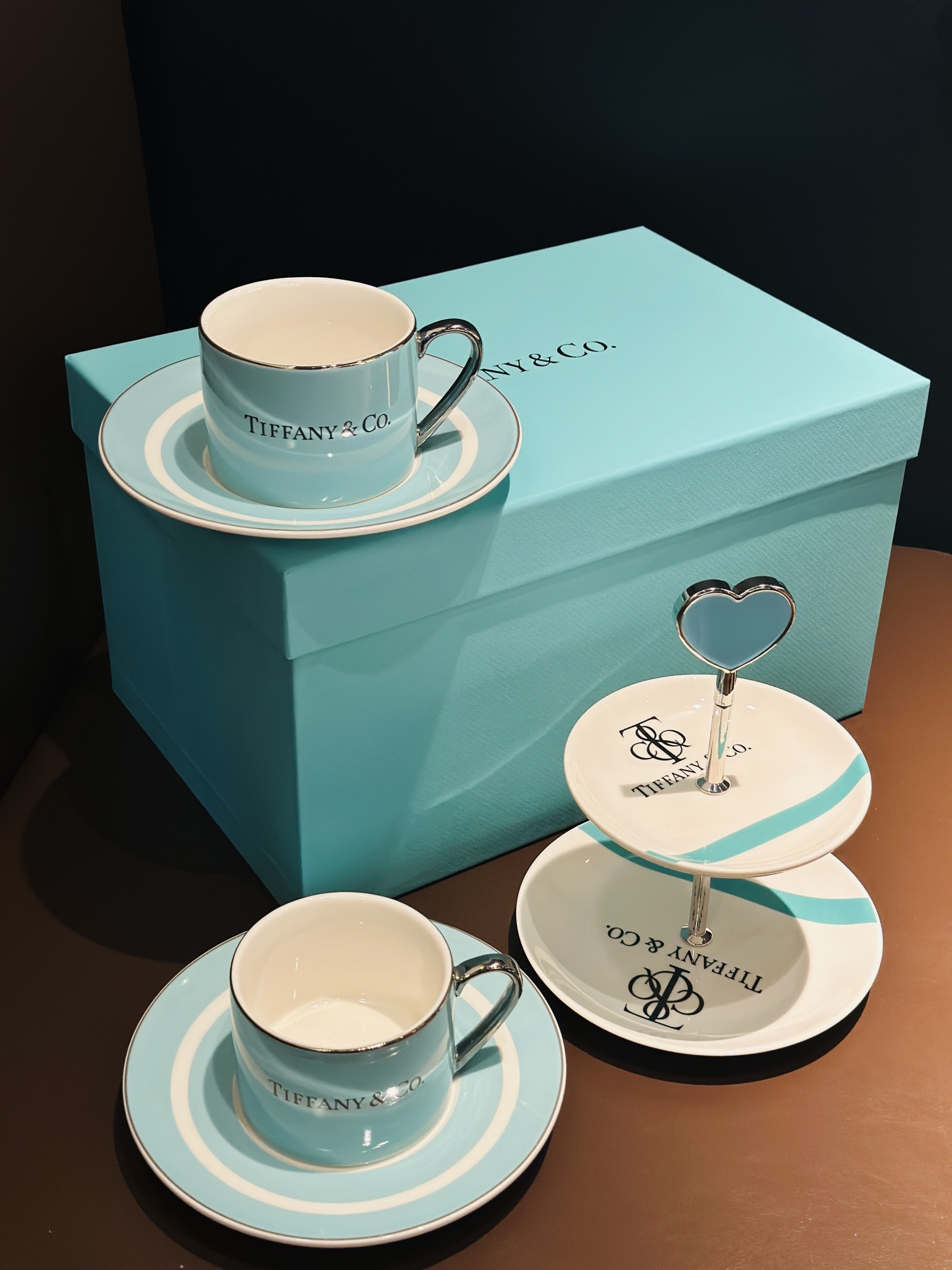 [TOP] Tiffany & Co. Afternoon Tea Gift Box 5 Pieces Set